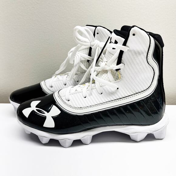 Under Armour Kids Highlight Jr. Football Cleats Shoes - Size 3 - Picture 1 of 7